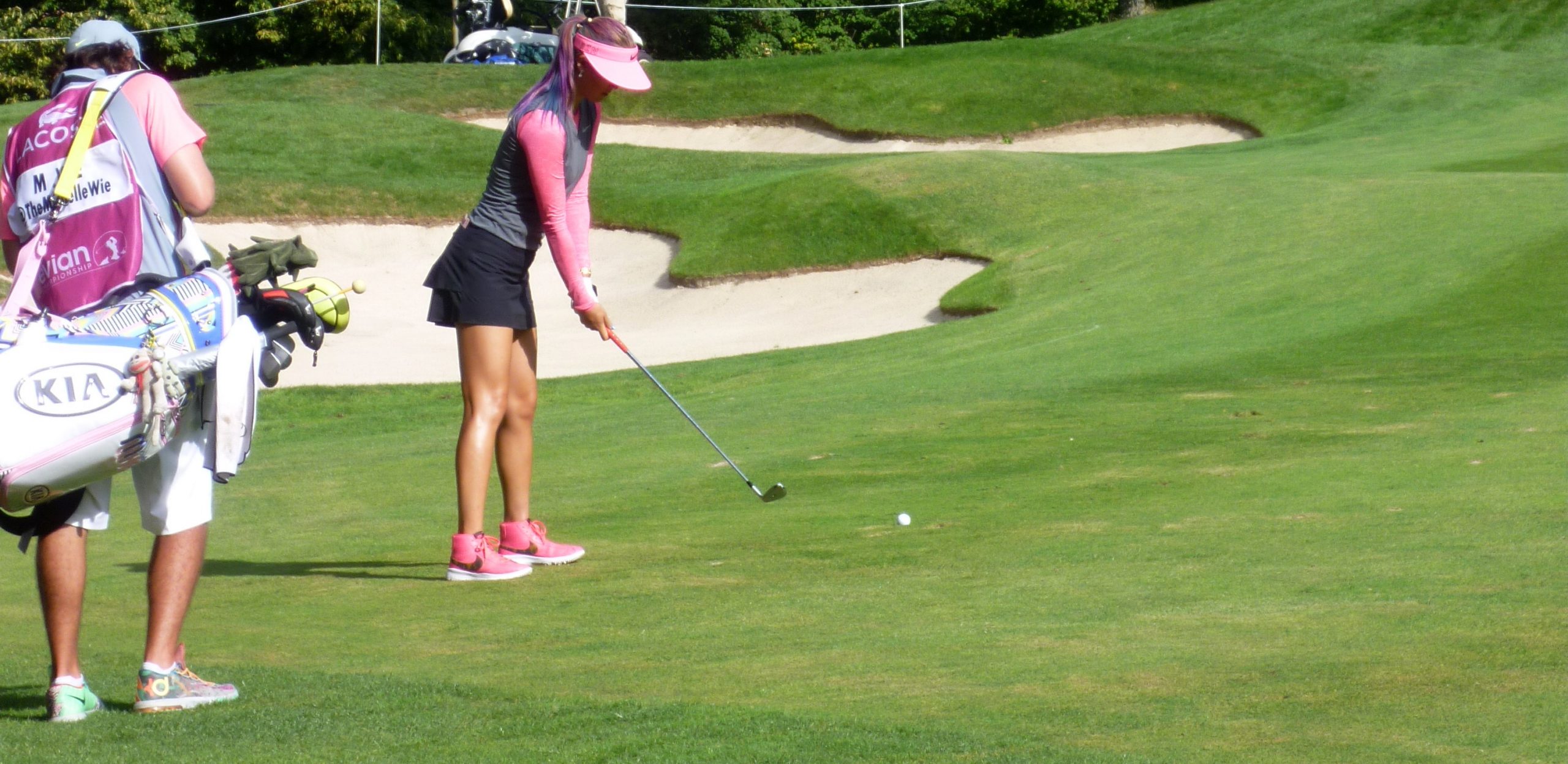 Spectatrice à l’Evian Championship – Golf Féminin