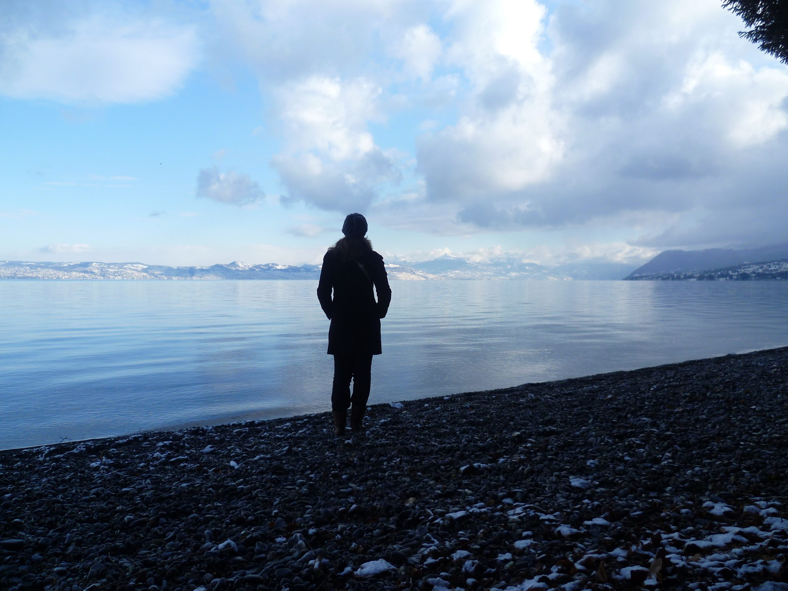 Balade hivernale le long du lac Léman