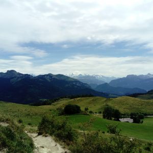 vue pointe de Miribel rando