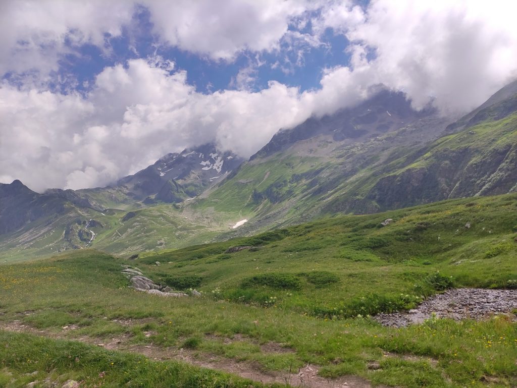 tour du Mont-Blanc alpage col du Bonhomme