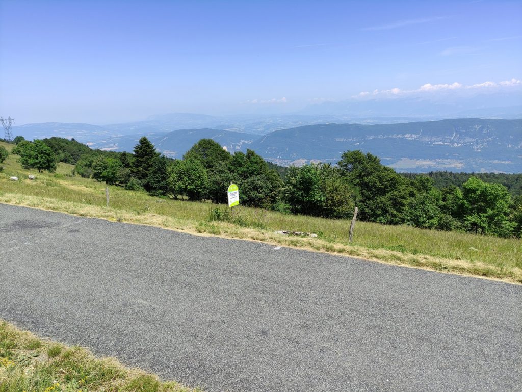 route col Grand Colombier